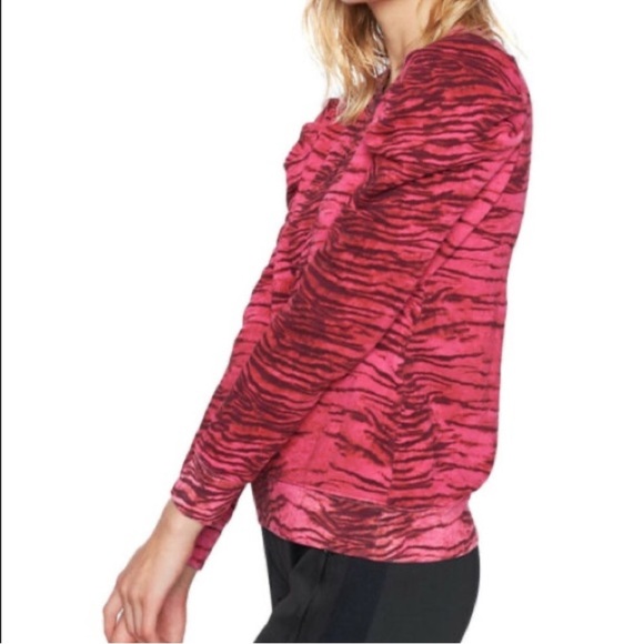 PAM & GELA Tiger Puff Sleeve Sweatshirt - Picture 5 of 13
